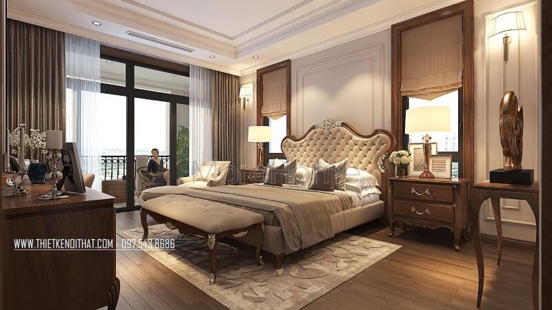 của bạn Bạn có thể tạo nên phòng ngủ hoàn hảo bằng cách sử dụng tap đầu giường bằng gỗ óc chó cao cấp.
