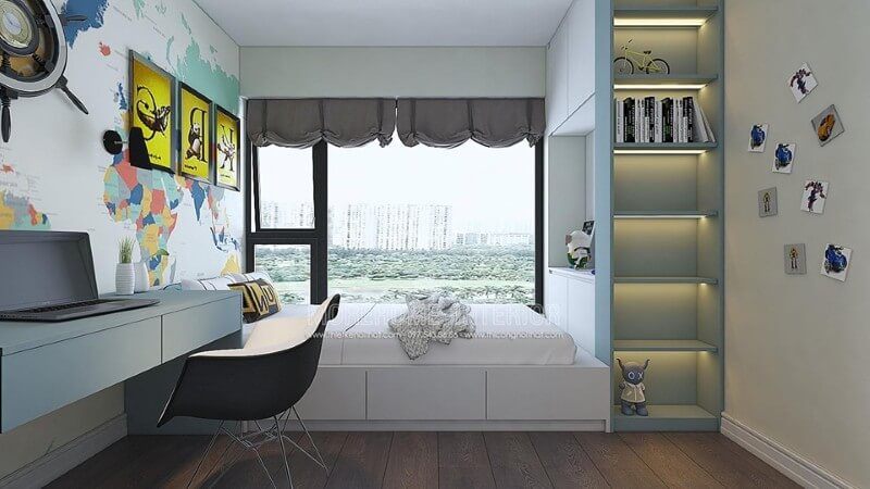 Giường ngủ gỗ công nghiệp có thiết kế thông minh và có khả năng đáp ứng nhiều nhu cầu khác nhau.