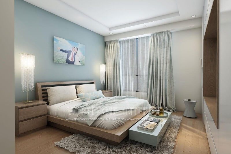 Mẫu giường ngủ hiện đại với phong cách đẹp cho căn hộ chung cư là một lựa chọn tuyệt vời.